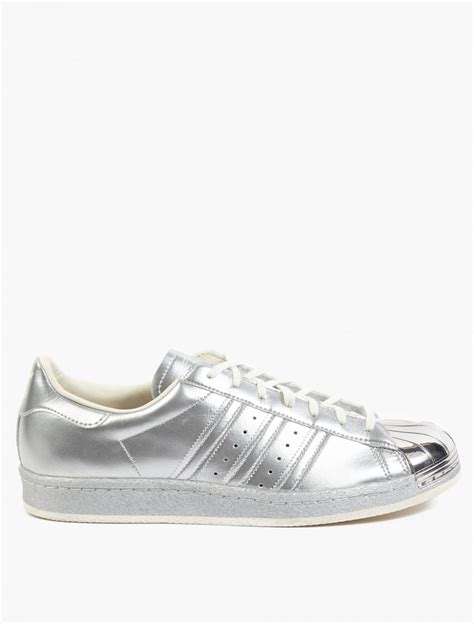 silver super star sneakers